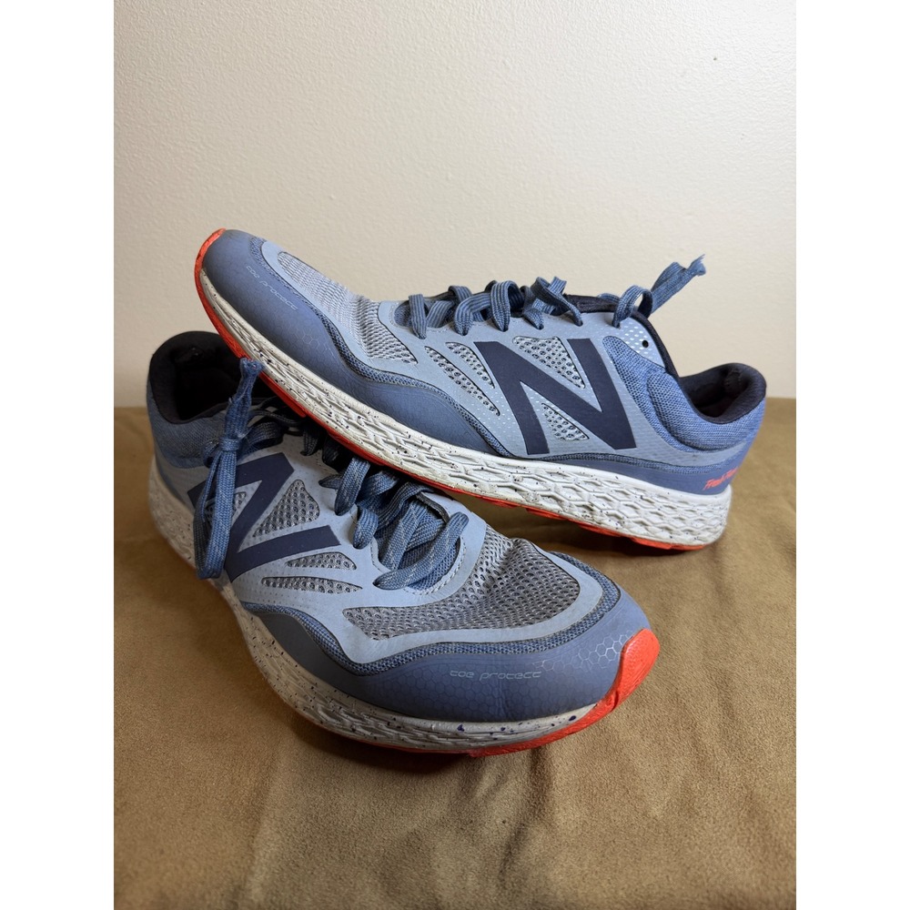 New Balance Fresh Foam Gobi Trail Mens 13 Blue Orange Running Shoes
